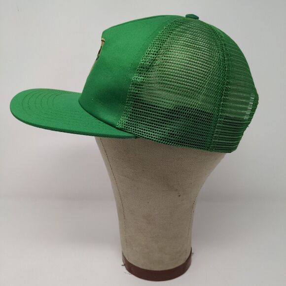 Roundup Herbicide Snapback Trucker Hat Embroidered Logo Green USA Adjustable - Picture 5 of 11